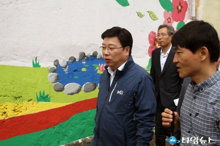 권선택 대전시장, 소제동 골목골목 확인!