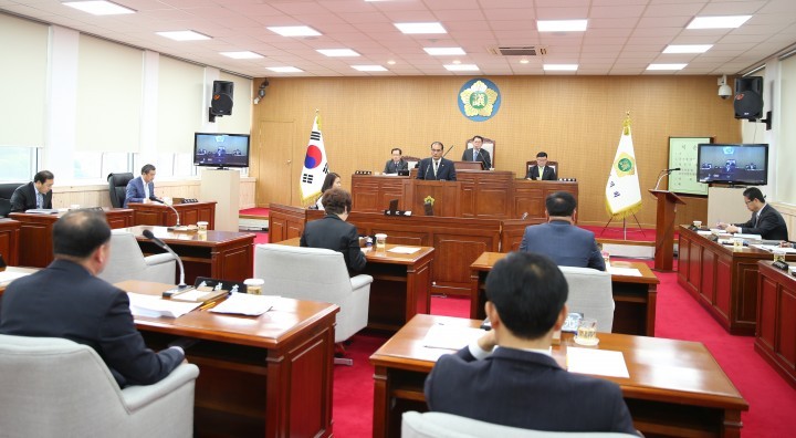 제211회 곡성군의회 임시회 폐회