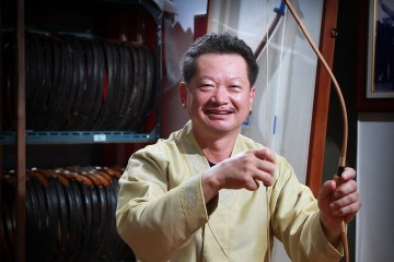 예천군, 국가무형유산 ‘궁시장’ 보유자 김성락씨 공개 행사 진행