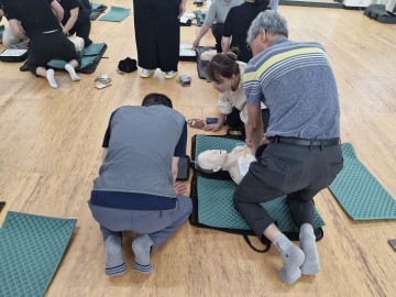 칠곡군보건소, 심폐소생술 등 응급처치교육 실시