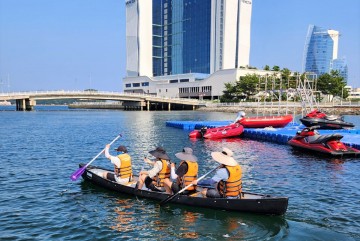 여수시, 시민과 관광객 무료로 즐기는 해양레저스포츠 재개
