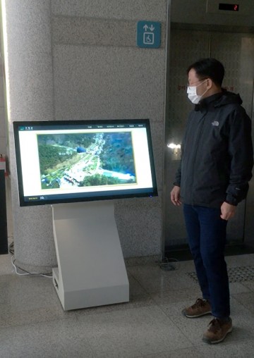 대가야박물관에 혁신제품 설치하는 고령