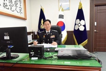제5대 완도해양경비안전서장 김영암 총경 취임