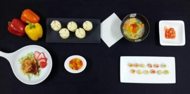 화순군급식지원센터, 파프리카 활용 신메뉴 보급