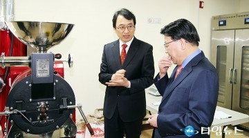 장애인직업재활시설 둘러보는 권선택 대전시장