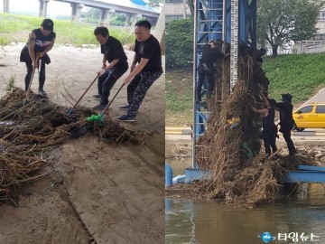 특수임무유공자회 충청북도지부, 무심천 수중정화활동 