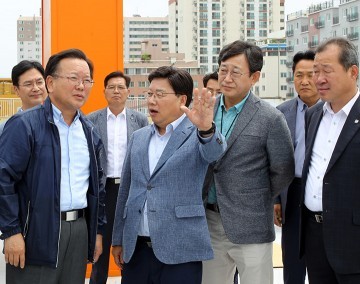 권선택 대전시장, 김부겸 행자부장관과 간담회