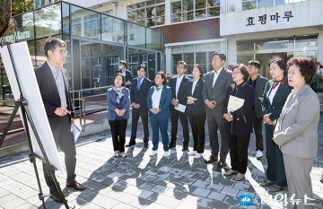 대전 동구의회, 인동국민체육센터 등 4개소 현장방문