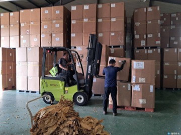 충주시, 올해 잎담배 321톤 수매 완료… 농가 지원 확대