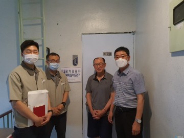 충북남부보훈지청, 국가유공자 명패 달아드리기 릴레이 행사 진행