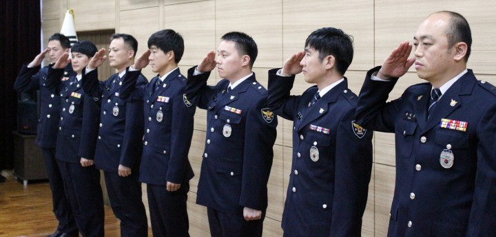 충남경찰, 승진임용식 개최