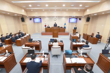 청송군의회, 제258회 임시회 폐회
