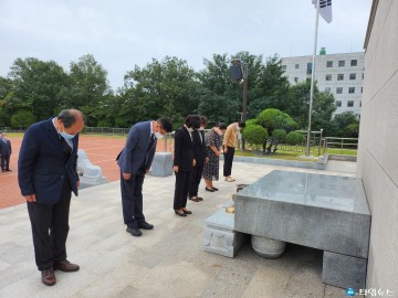 충북남부보훈지청, 9월 충혼탑 참배 실시