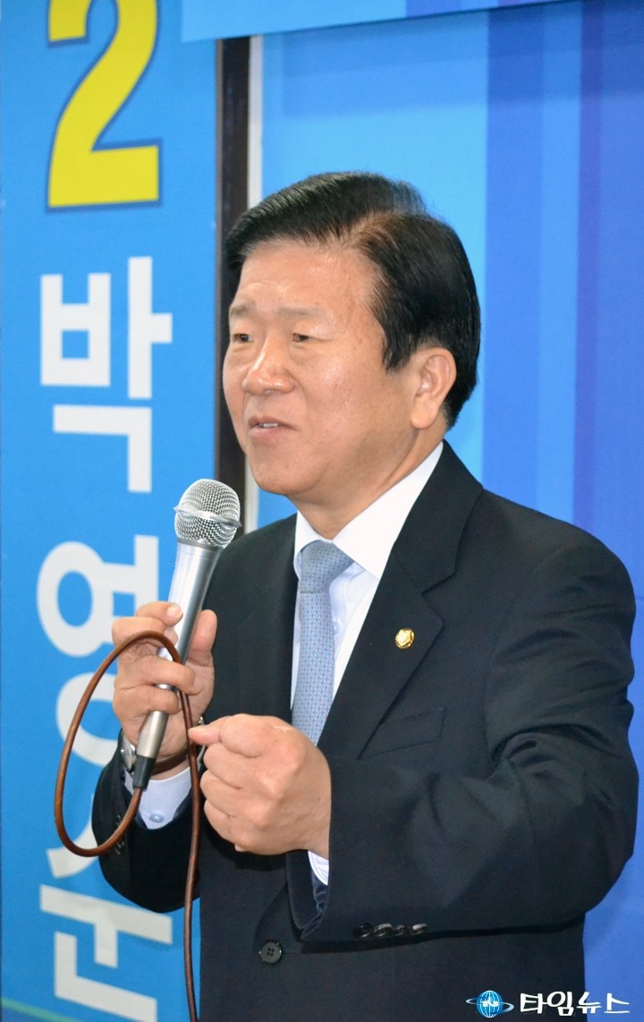 박병석 의원, “박영순 후보, 국회에서 일하는 것을 보고 싶다”