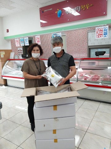 충북남부보훈지청-청주 축산업 협동조합, 보훈가족 건강한 여름나기「맛있는 소고기」전달