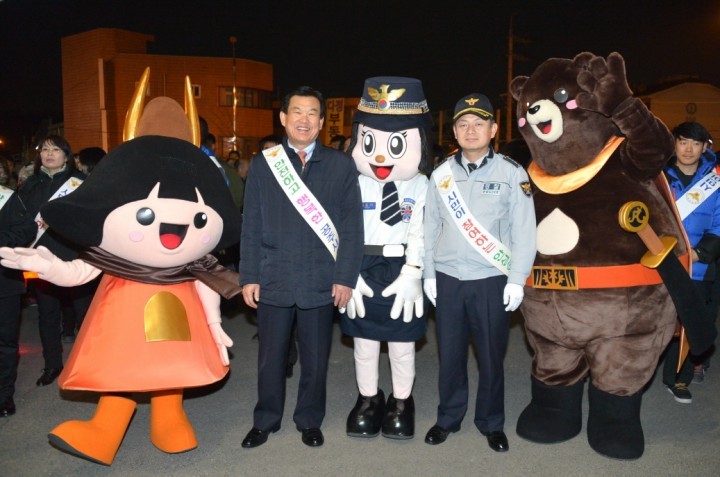 공주시, 민·관·경 안심순찰운동 전개!