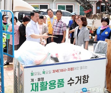 서철모 서구청장, ‘걸어서 동네한바퀴’ 관저1동 주민과의 만남