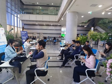 한국건강관리협회 광주전남지부, 광주지방합동청사 건강캠페인 실시