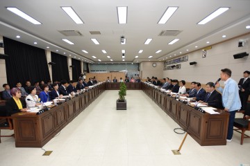 청주시의회 의원 당선인 설명회를 열다  