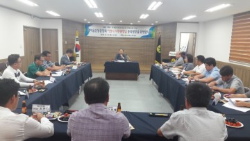 새마을운동중앙회 이명식 사무총장, 충북새마을회 순방 간담회