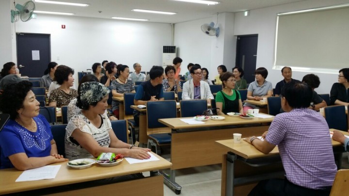 도농동주민자치위원회, 강사·수강생들과 소통의 장 마련