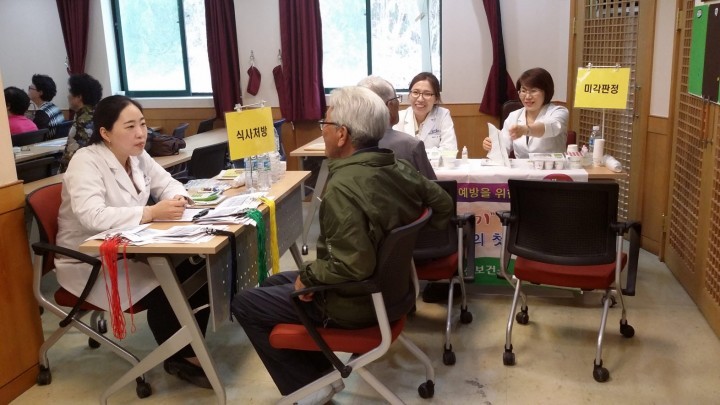 구미시선산보건소 노년기 건강식생활 시식회 개최