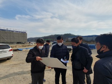 홍성구 김천시 부시장 직접 살피는 현장 로드체킹, 미래전략사업 현장 방문 