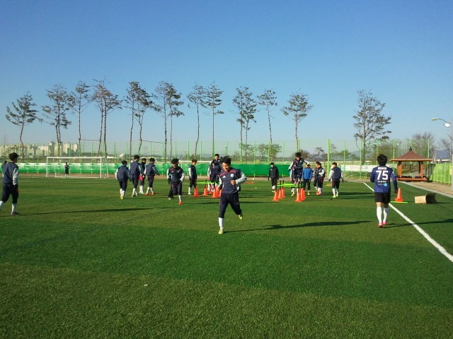 영천강변축구공원, 전국 학생축구단 전지훈련 장소로 각광