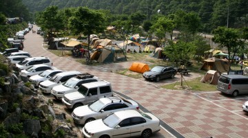 단양에서 오붓한 오토켐핑장의 하룻밤, 