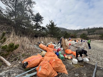 신안군 장산면, 해양쓰레기 ZERO 캠페인 실천 