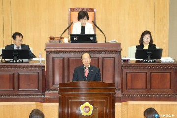 박우양 충북도의원 미래첨단농업복합 단지의 영동군 조성 5분 자유발언