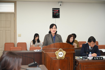 김선옥 중구의회 의원, 보육교직원 권익 보호 위한 조례안 발의
