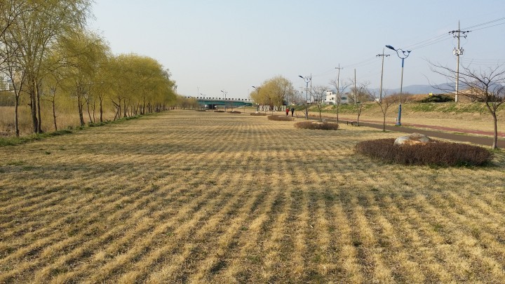 북구 동천강변에 파크골프장 조성공사 착공