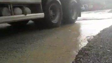 제천시 골재채취 현장 수개월째 영업 환경오염 심각!