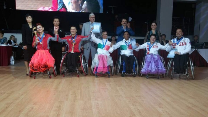 IPC 휠체어 댄스스포츠 월드컵 맹활약