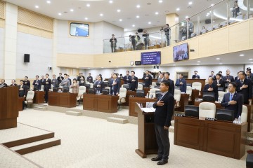 세종시의회, 제60회 임시회 개회