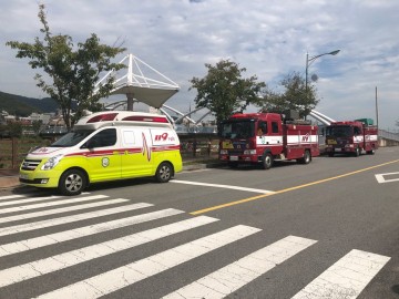 보성소방서 홍교119안전센터 '소방차 길터주기 캠페인’