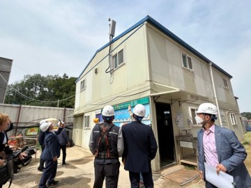 호반건설, 네이버클라우드 국내 최초 건설 현장에 이음 5G 실증