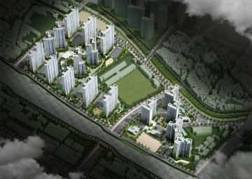 대전 동구, 대신2구역 이스트시티 공동주택 1,508세대 분양