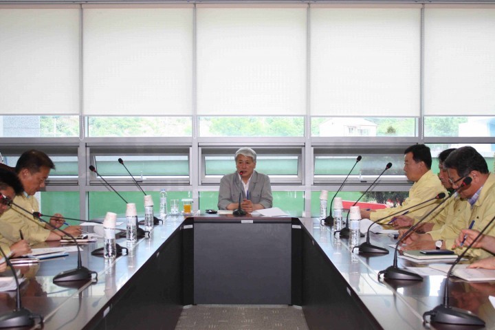 삼척시, 메르스 긴급 대책회의 및 가뭄피해지역 방문