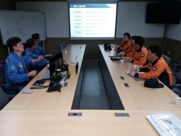 금호119안전센터, 포스코 4열연공장 현지적응훈련 실시