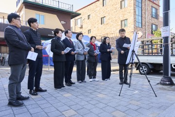 대전 서구의회 경제복지위, 정림복지관→도마큰시장→보건진료소까지 전방위 점검