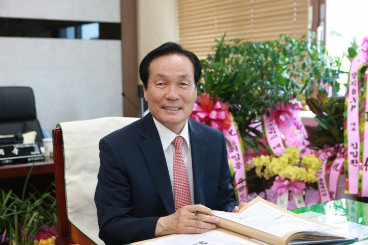 김주수 군수, 시정연설