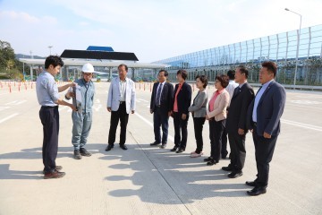 도시건설 제2경인연결고속도로 현장 방문