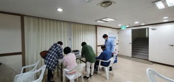 한국건강관리협회 대전충남지부, 방문고객 건강캠페인 실시