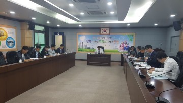 진천군, 읍면별 주요현안사업 보고회 개최