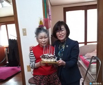 충북남부보훈지청, 독거무의탁 보훈재가복지대상자 생신 위문