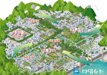 부산시, 미세먼지 줄이는 ‘도시바람길숲’ 조성한다