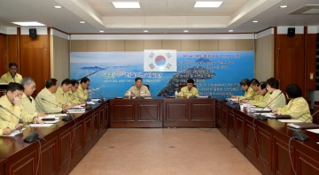 신종 코로나바이러스 감염 방지 총력 대응 하는 태안군