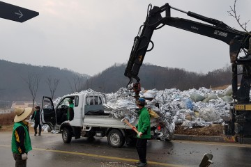 영주시, ‘과수용 폐반사필름’ 집중수거 기간 운영